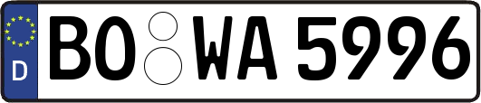 BO-WA5996