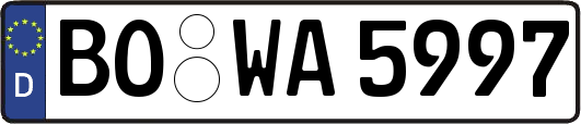 BO-WA5997