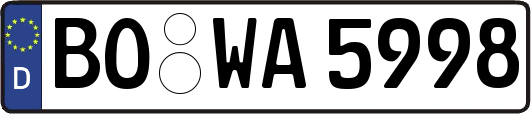 BO-WA5998
