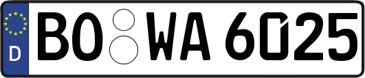 BO-WA6025