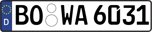 BO-WA6031