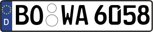 BO-WA6058