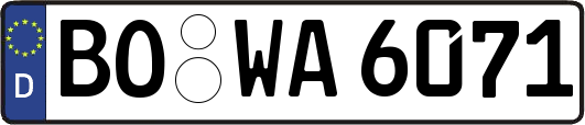 BO-WA6071