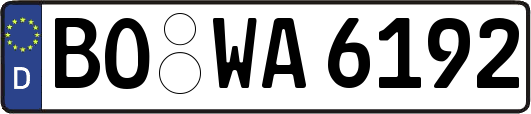 BO-WA6192