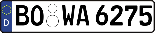 BO-WA6275