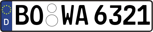 BO-WA6321