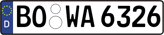 BO-WA6326