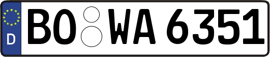 BO-WA6351
