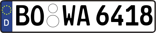 BO-WA6418