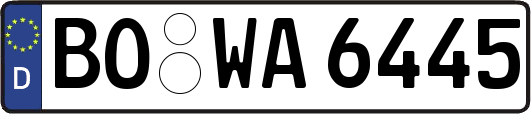 BO-WA6445