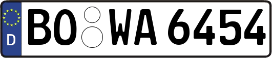 BO-WA6454
