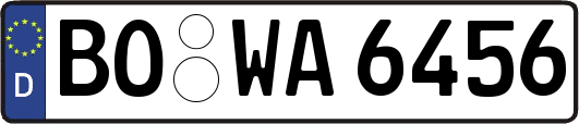 BO-WA6456