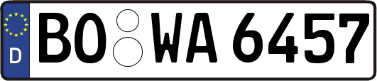 BO-WA6457
