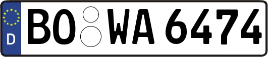 BO-WA6474