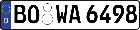 BO-WA6498