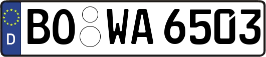 BO-WA6503
