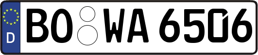 BO-WA6506
