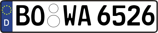 BO-WA6526