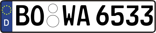 BO-WA6533