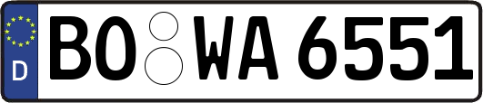BO-WA6551
