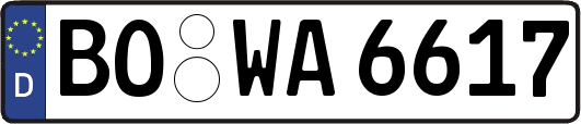 BO-WA6617
