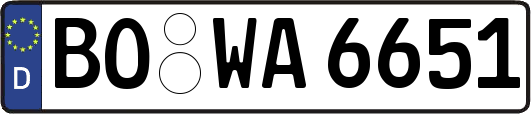 BO-WA6651