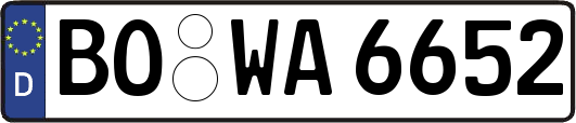 BO-WA6652
