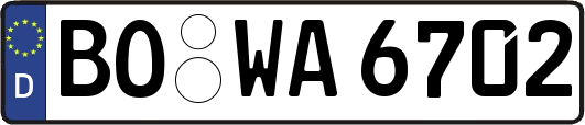 BO-WA6702