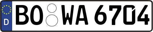 BO-WA6704