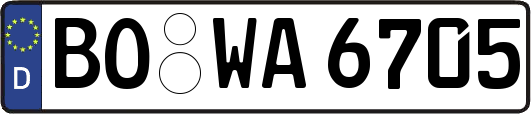 BO-WA6705