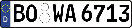 BO-WA6713
