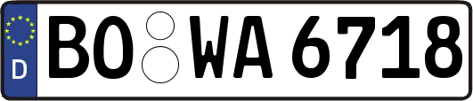 BO-WA6718