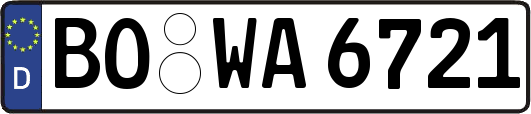 BO-WA6721