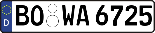 BO-WA6725