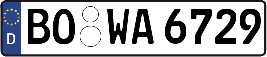 BO-WA6729