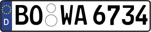 BO-WA6734