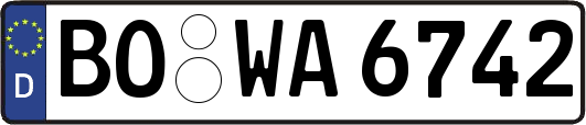 BO-WA6742