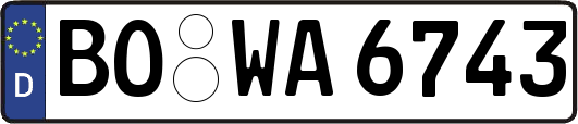 BO-WA6743