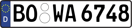 BO-WA6748