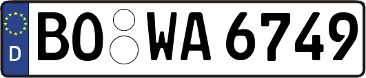 BO-WA6749