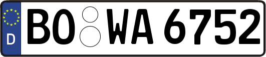BO-WA6752
