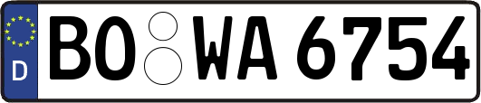 BO-WA6754