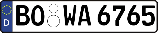 BO-WA6765