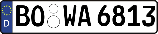 BO-WA6813