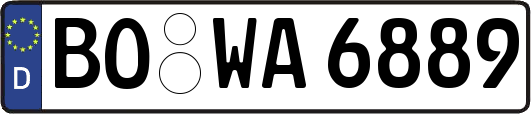 BO-WA6889