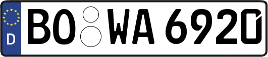 BO-WA6920