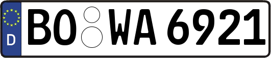BO-WA6921