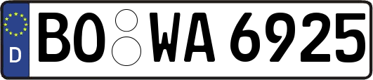 BO-WA6925