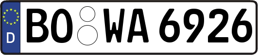 BO-WA6926