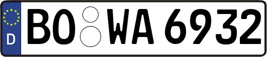 BO-WA6932
